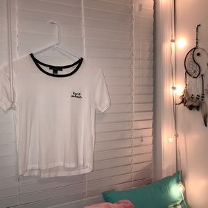 Forever 21 “Kurt Cobain” crop top